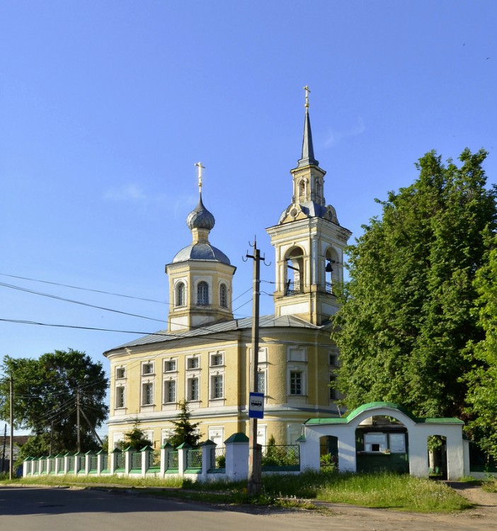 Церковь Преображения Господня, Нерехта (Нерехтский район, Костромская область). общий вид в ландшафте