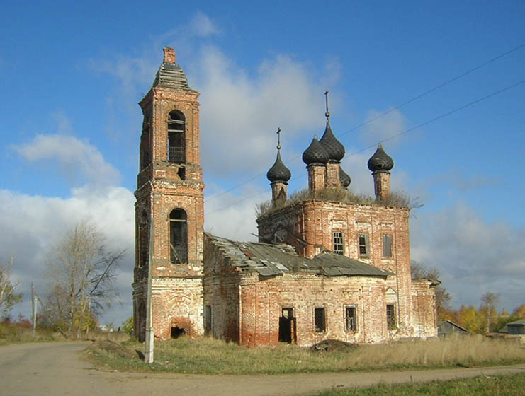 Спас. Церковь Спаса Преображения. фасады