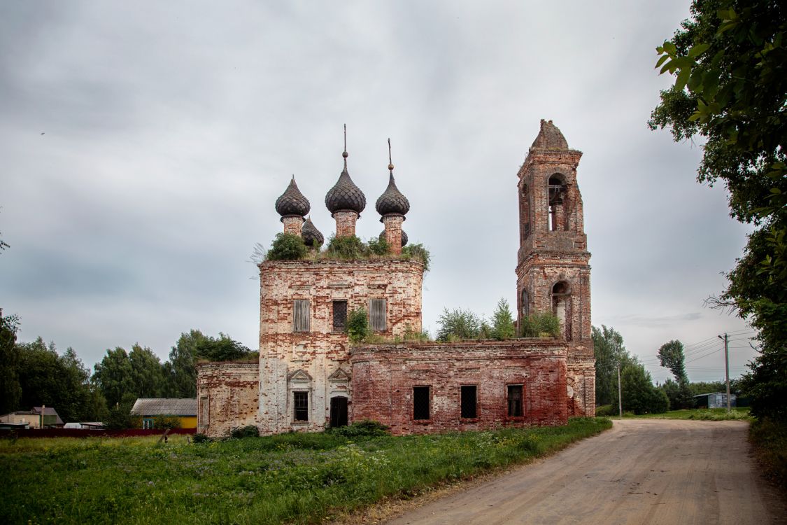 Церковь Преображения Господня, Спас (Нерехтский район, Костромская область). фасады
