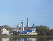 Церковь Благовещения Пресвятой Богородицы, Вид с Подгорной улицы, с другого берега реки Кинешемка<br>, Кинешма, Кинешемский район, Ивановская область