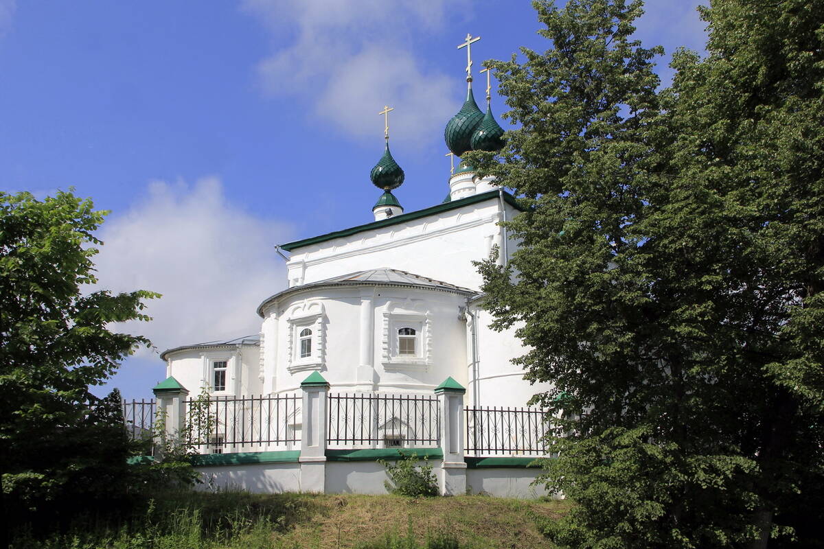 Церковь Преображения Господня, Кинешма (Кинешемский район, Ивановская область). архитектурные детали, Вид с юго-востока.
