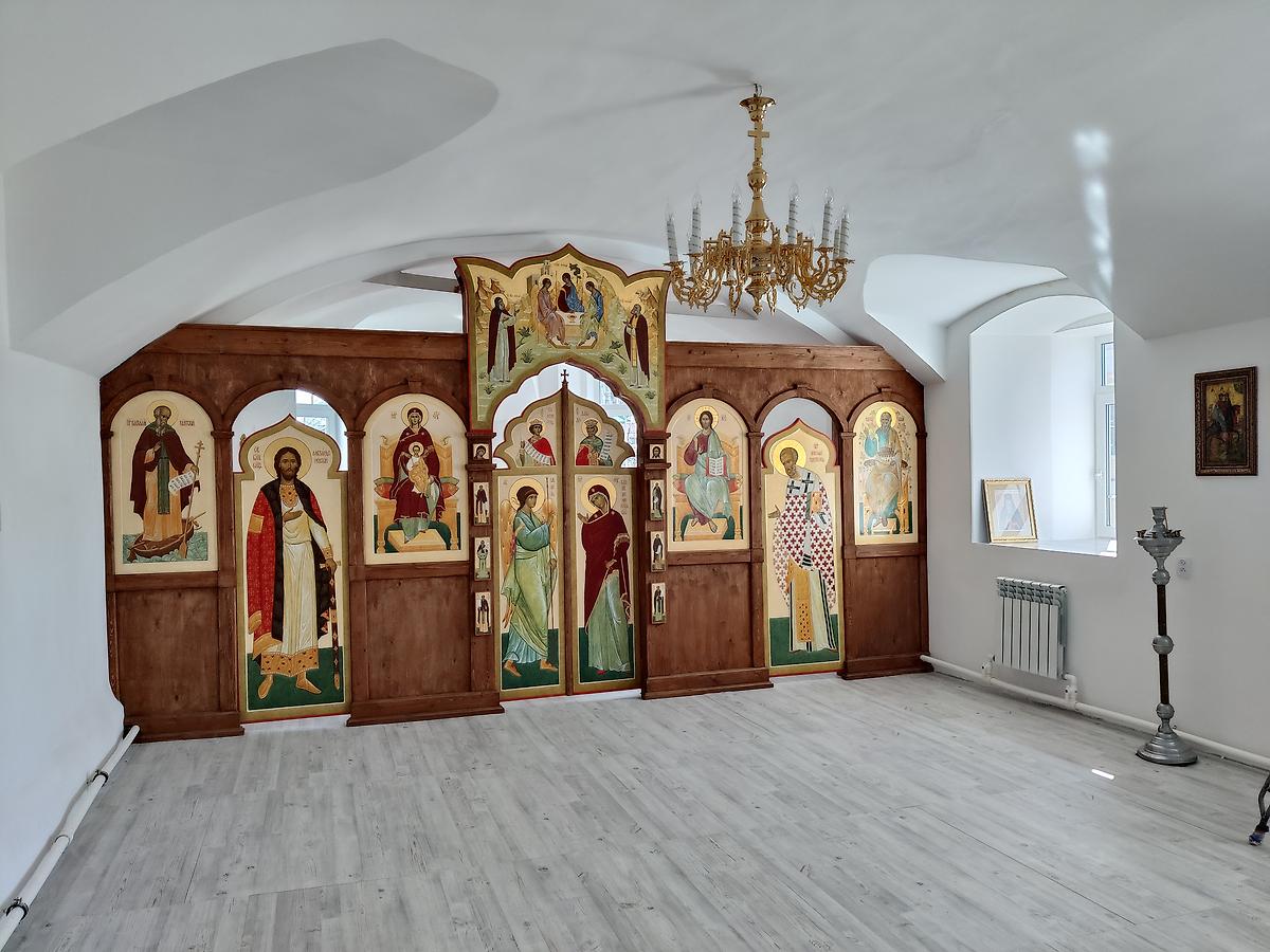 Иконостас южного предела, интерьер и убранство. Церковь Преображения Господня, Кинешма (Кинешемский район, Ивановская область)