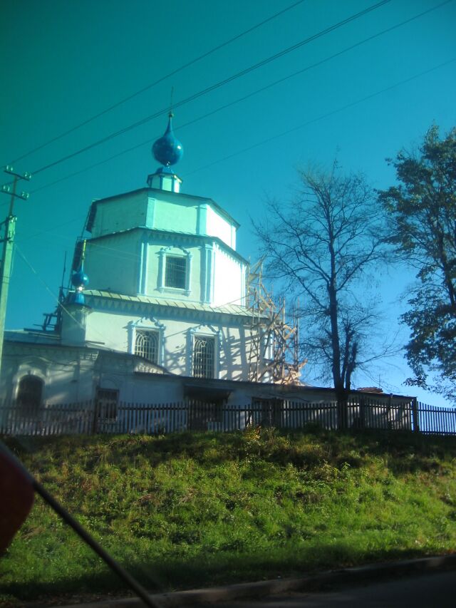 Кинешма. Церковь Успения Пресвятой Богородицы. фасады, Фотографировал из автомобиля