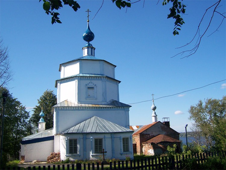 Кинешма. Храмовый комплекс. Церкви Успения Пресвятой Богородицы и Рождества Христова. фасады