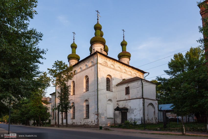 Кинешма. Храмовый комплекс. Церкви Вознесения Господня и Иоанна Златоуста. фасады