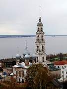 Юрьевец. Храмовый комплекс. Соборы Входа Господня в Иерусалим  и Успения Пресвятой Богородицы и церковь Георгия Победоносца в колокольне