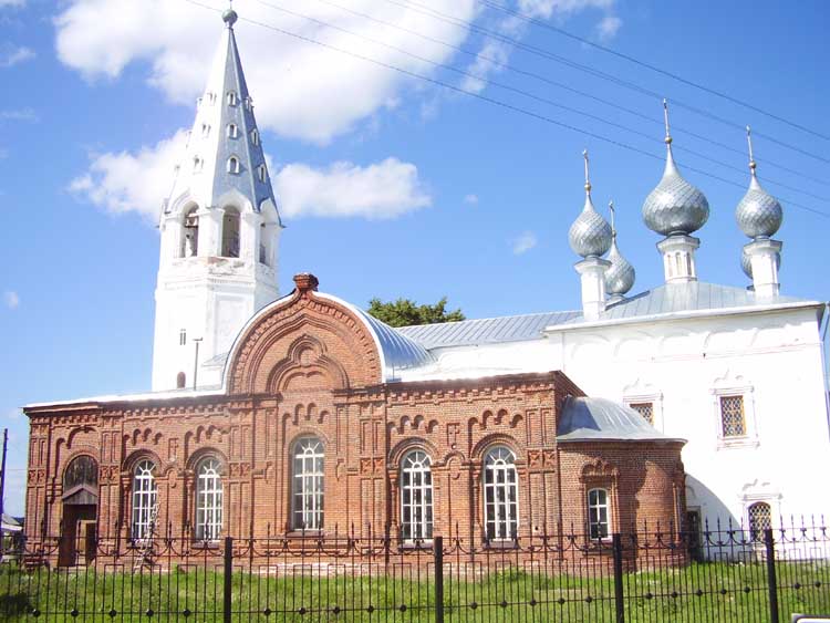 Церковь Воскресения Христова, Ёлнать (Юрьевецкий район, Ивановская область). фасады
