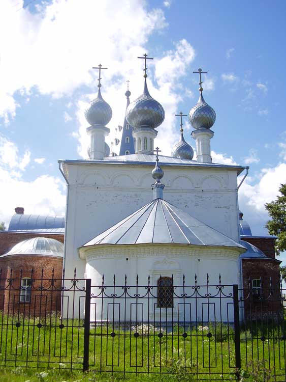 Церковь Воскресения Христова, Ёлнать (Юрьевецкий район, Ивановская область). фасады