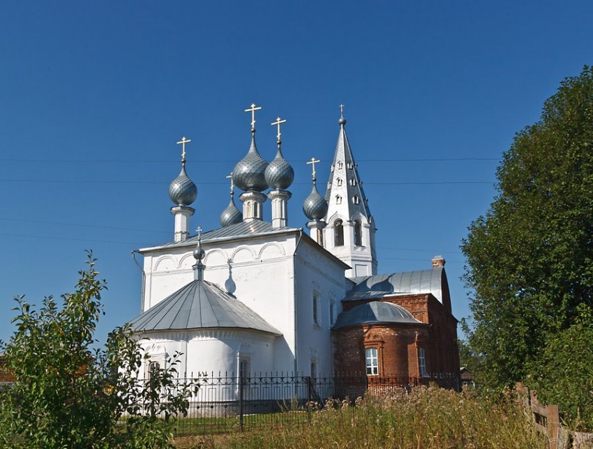 Церковь Воскресения Христова, Ёлнать (Юрьевецкий район, Ивановская область). фасады