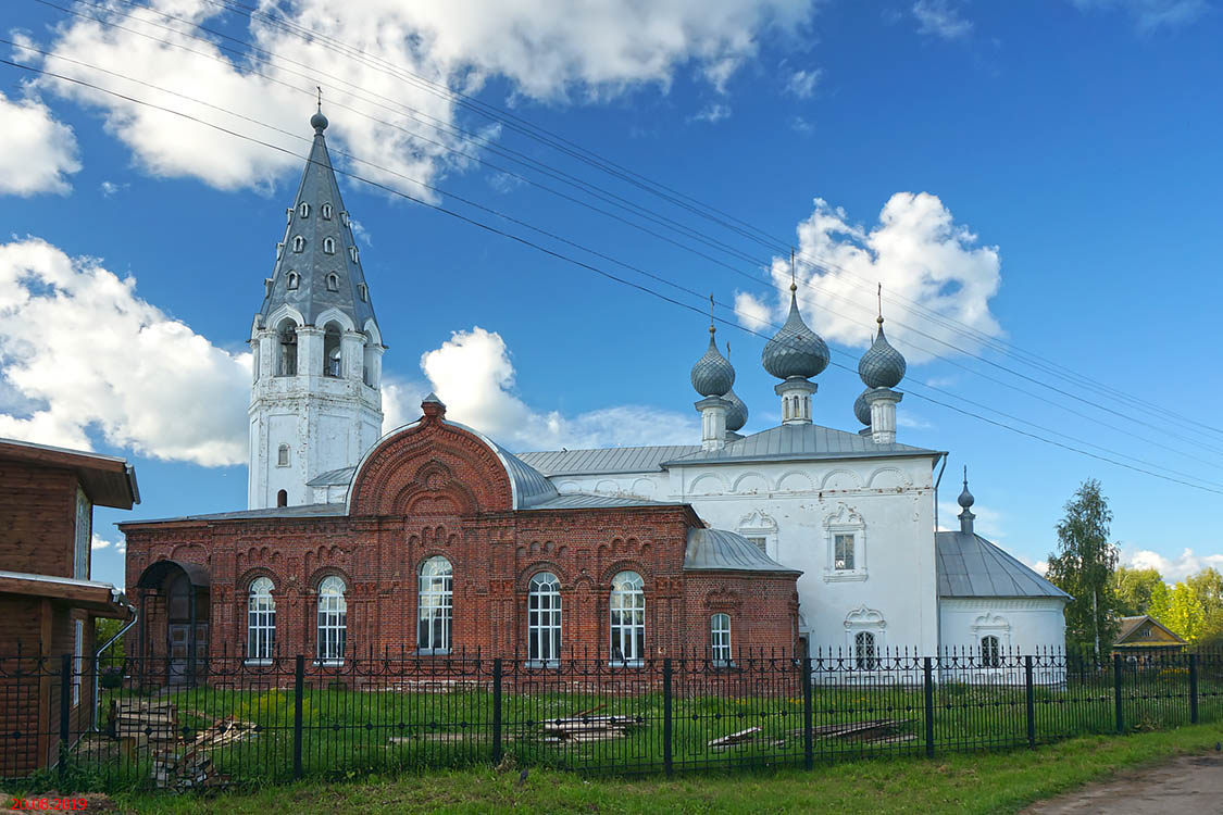 Церковь Воскресения Христова, Ёлнать (Юрьевецкий район, Ивановская область). фасады