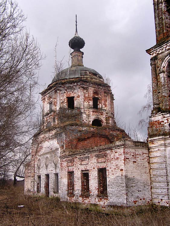 Церковь Николая Чудотворца, Кузьмино, урочище (Приволжский район, Ивановская область). архитектурные детали
