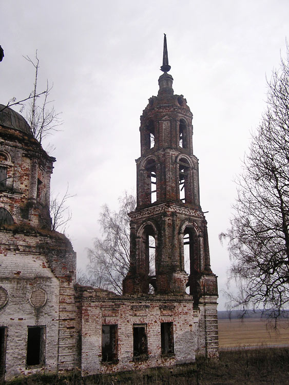 Церковь Николая Чудотворца, Кузьмино, урочище (Приволжский район, Ивановская область). архитектурные детали