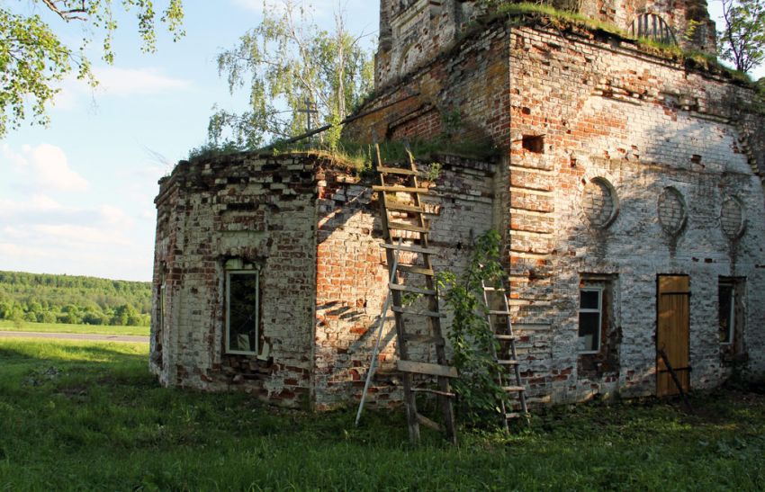 Церковь Николая Чудотворца, Кузьмино, урочище (Приволжский район, Ивановская область). архитектурные детали