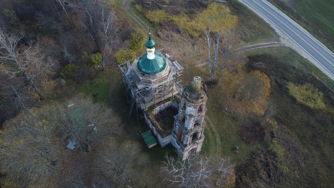 Церковь Николая Чудотворца, Кузьмино, урочище (Приволжский район, Ивановская область). фасады