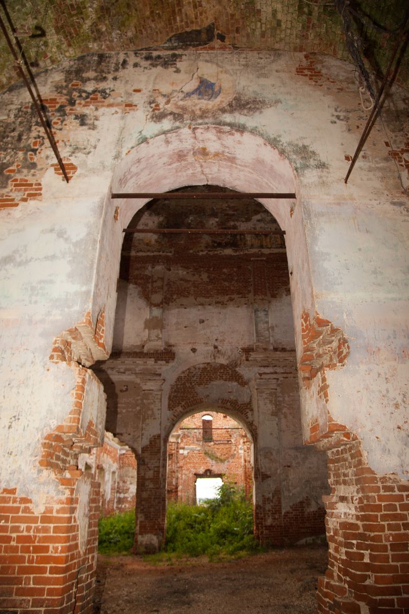 интерьер и убранство. Церковь Введения во храм Пресвятой Богородицы, Андреевское (Приволжский район, Ивановская область)