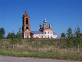 Горки-Чириковы. Церковь Воскресения Христова