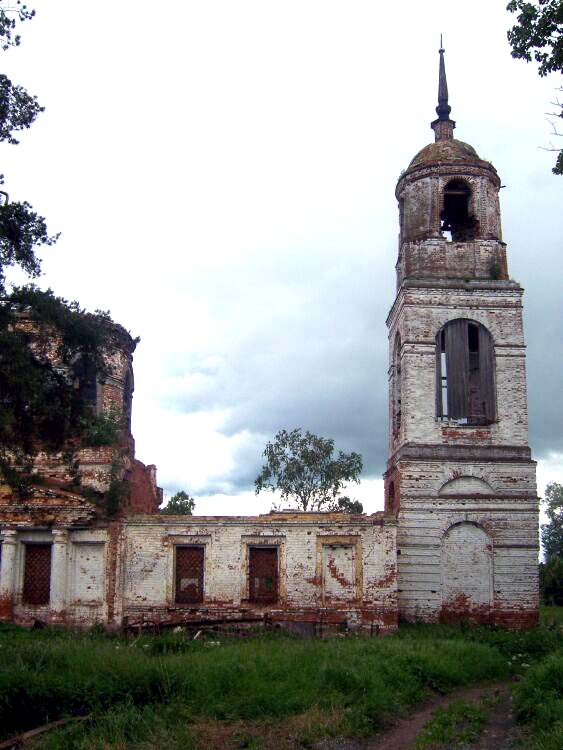 Церковь Георгия Победоносца, Георгиевское (Приволжский район, Ивановская область). фасады