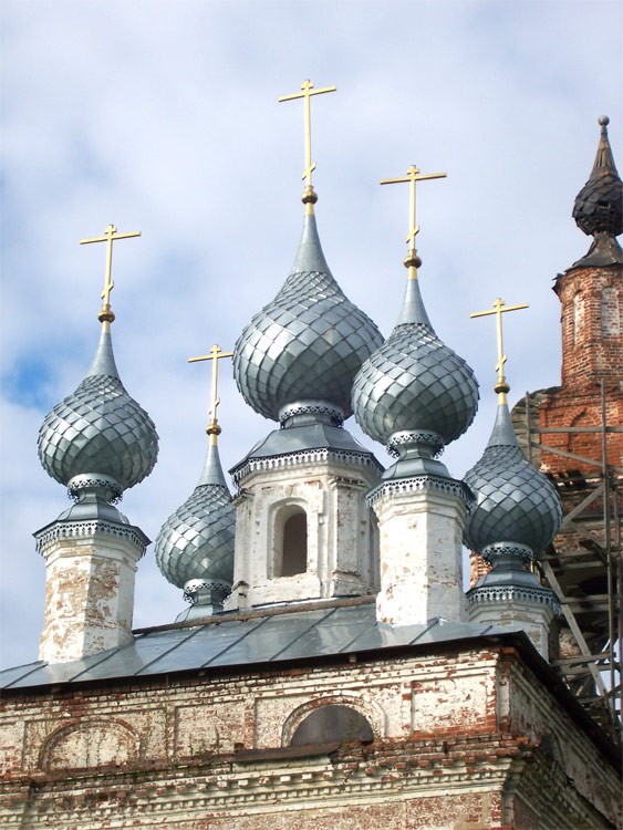 Церковь Воздвижения Креста Господня, Красинское (Приволжский район, Ивановская область). фасады
