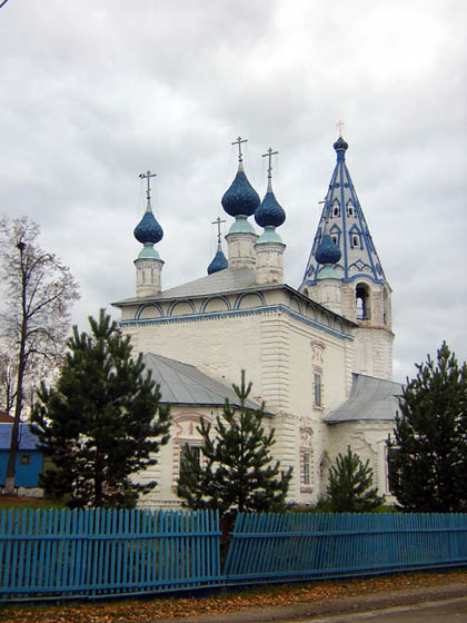 Церковь Покрова Пресвятой Богородицы, Тимирязево (Лухский район, Ивановская область). фасады