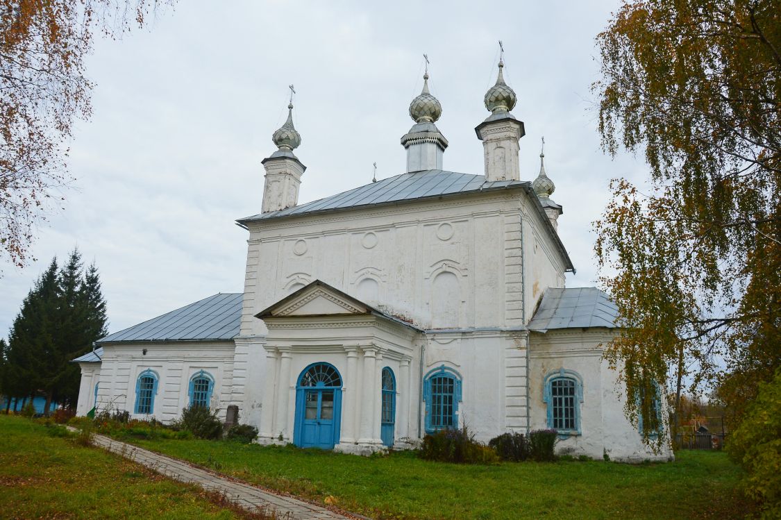 Церковь Введения во храм Пресвятой Богородицы, Филисово (Родниковский район, Ивановская область). фасады