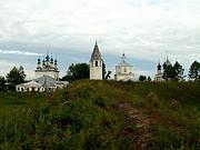 Ансамбль Воскресенской и Успенской церквей и Троицкого собора, На переднем плане - валы XIV века.<br>, Лух, Лухский район, Ивановская область