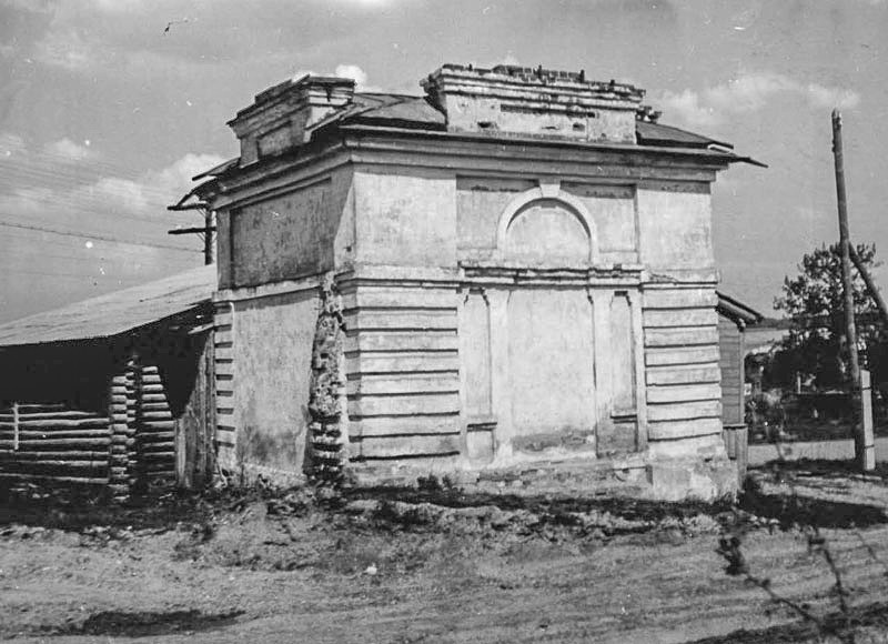Храмовый комплекс. Церкви Усекновения главы Иоанна Предтечи и Вознесения Господня, Парское (Родниковский район, Ивановская область). архивная фотография, Источник http://nasledie-archive.ru/objs/3710086000.html