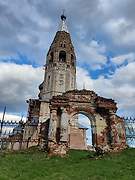 Храмовый комплекс. Церкви Усекновения главы Иоанна Предтечи и Вознесения Господня - Парское - Родниковский район - Ивановская область