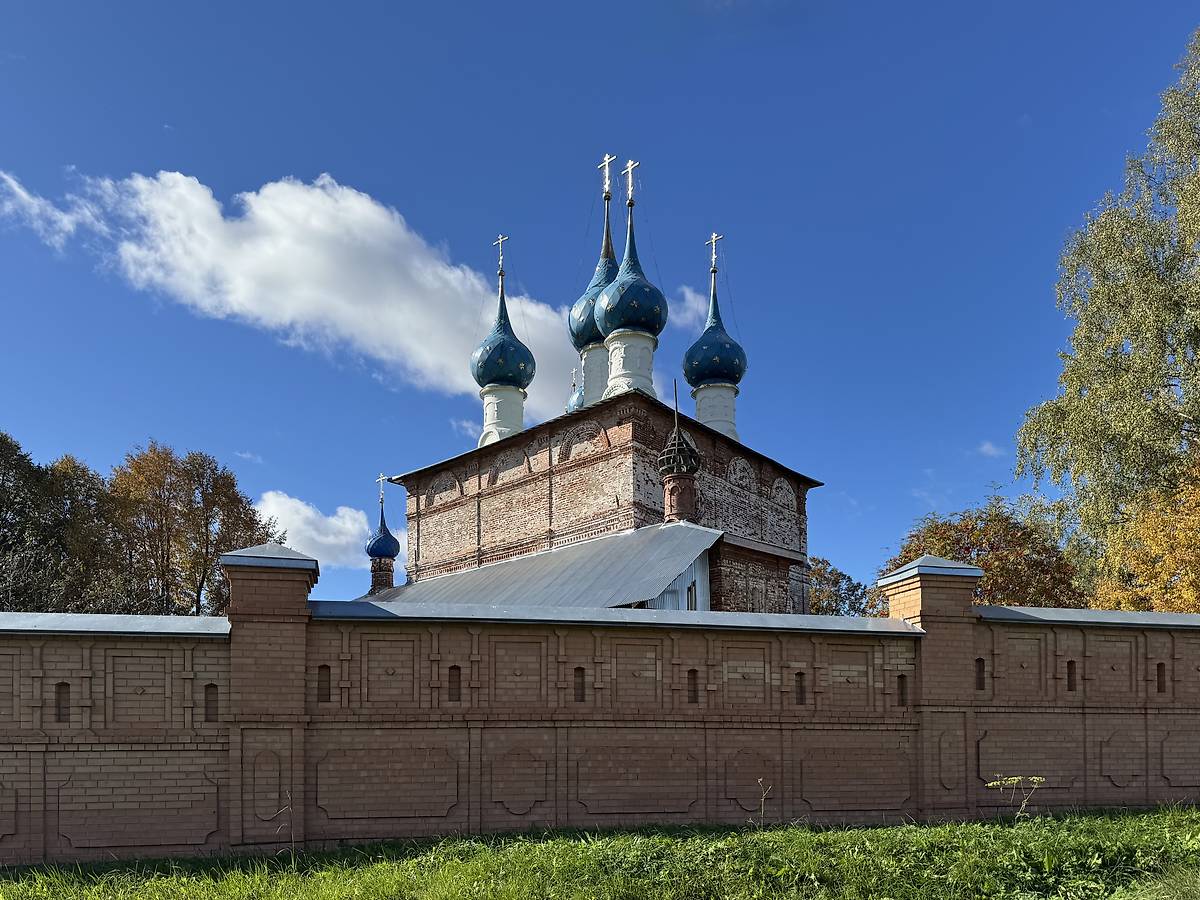 Вид с востока, фасады. Собор Благовещения Пресвятой Богородицы, Дунилово (Шуйский район, Ивановская область)