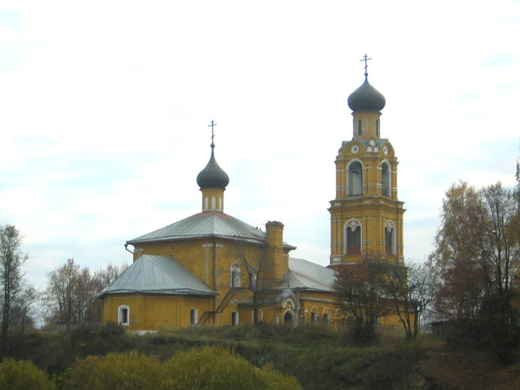 Киржач. Церковь Николая Чудотворца на Селивановой горе. фасады