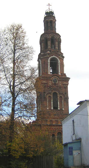 Юрьев-Польский. Петропавловский монастырь. Колокольня. фасады, Колокольня собора