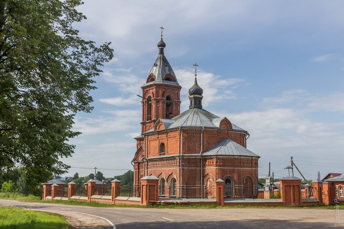 Дунилово. Церковь Воздвижения Креста Господня. фасады