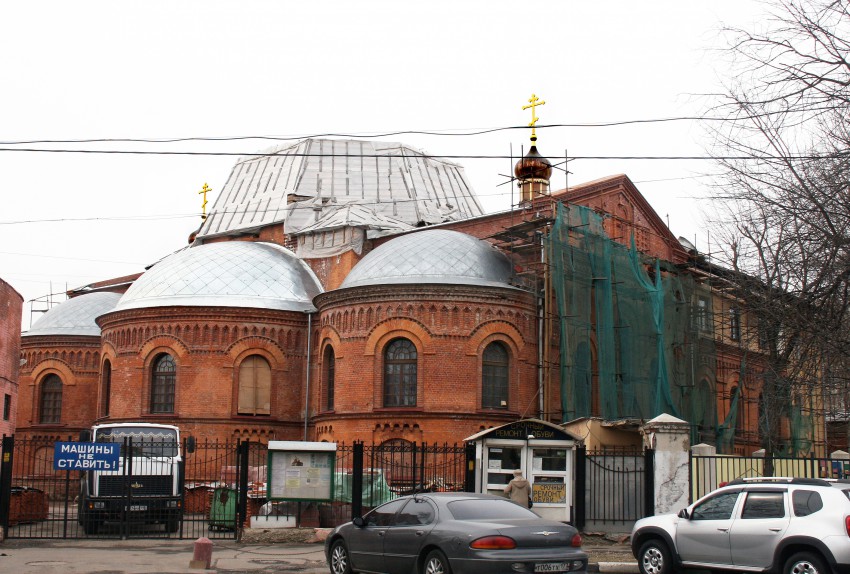 Церковь Иерусалимской иконы Божией Матери за Покровской заставой, Таганский (Центральный административный округ (ЦАО), г. Москва). фасады
