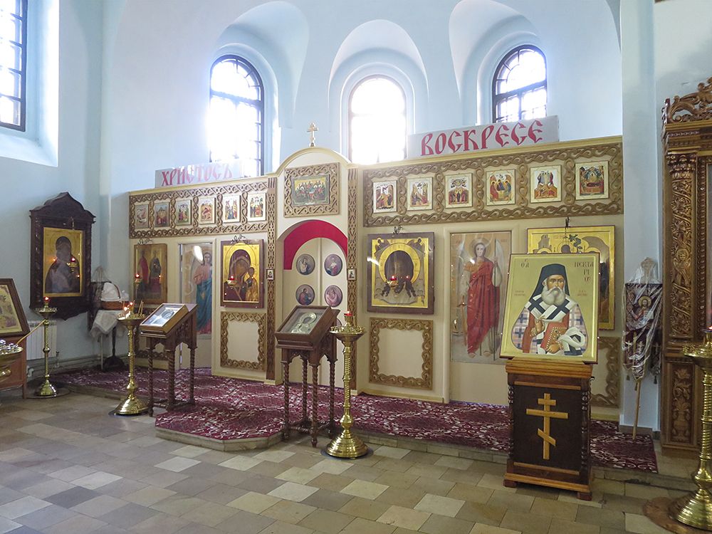 Церковь Иерусалимской иконы Божией Матери за Покровской заставой, Таганский (Центральный административный округ (ЦАО), г. Москва). интерьер и убранство