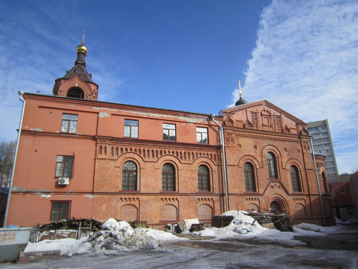 Церковь Иерусалимской иконы Божией Матери за Покровской заставой, Таганский (Центральный административный округ (ЦАО), г. Москва). фасады
