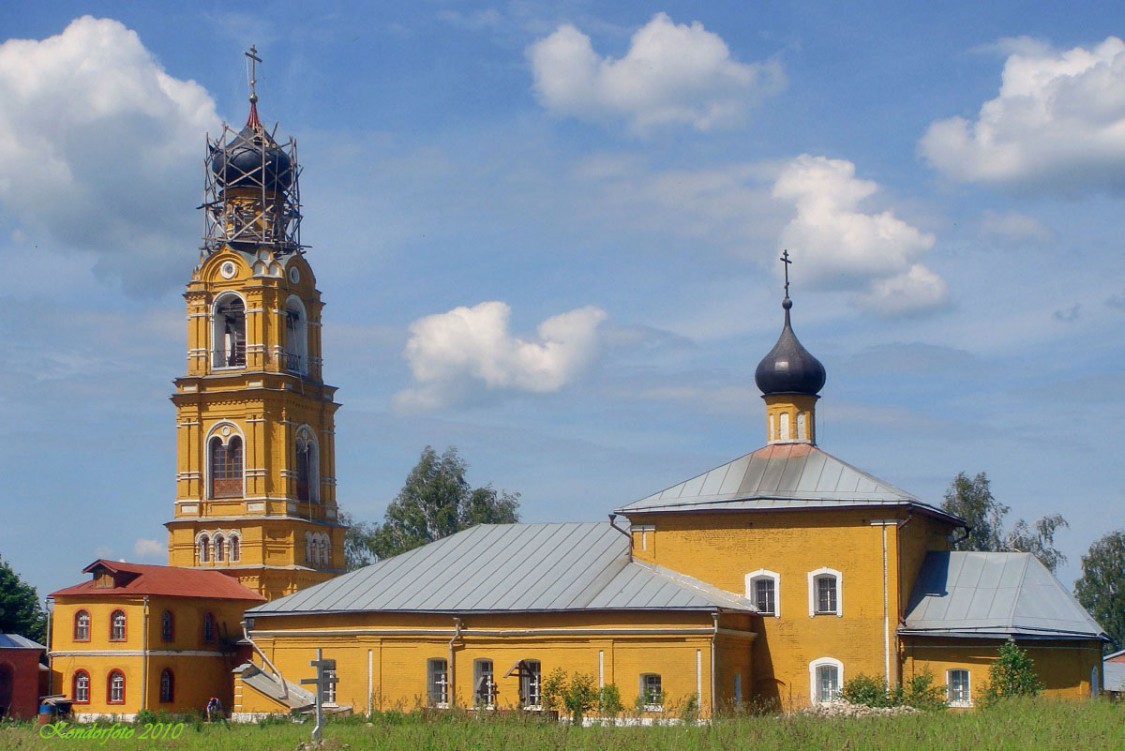 Киржач. Церковь Николая Чудотворца на Селивановой горе. документальные фотографии