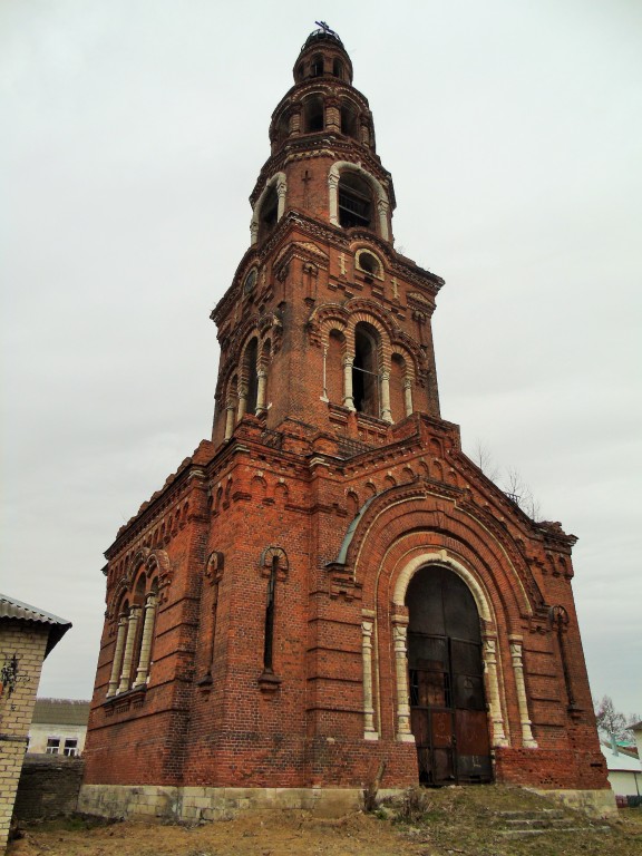 Петропавловский монастырь. Колокольня, Юрьев-Польский (Юрьев-Польский район, Владимирская область). фасады