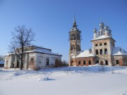 Храмовый комплекс. Церкви Вознесения Господня и Иоанна Богослова, , Введеньё, Шуйский район, Ивановская область