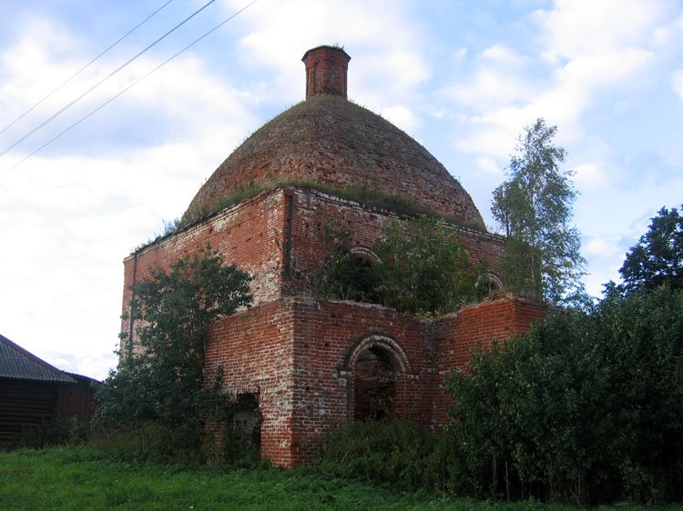 Якшино. Церковь Георгия Победоносца. фасады