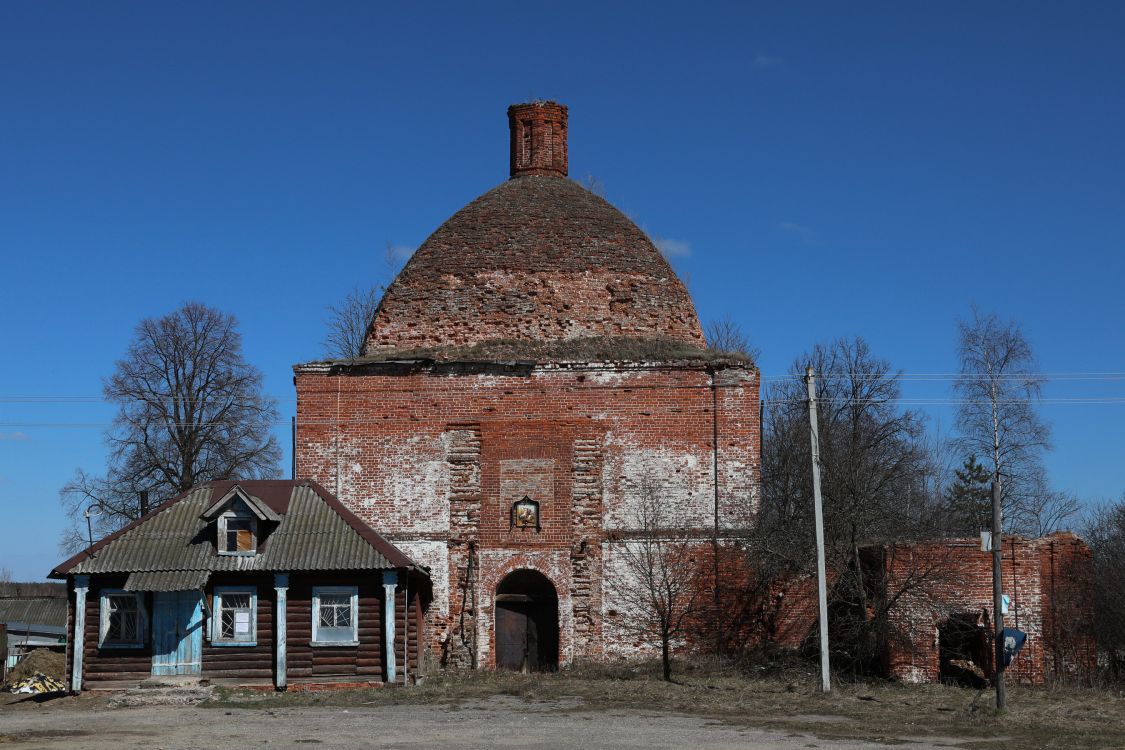 Якшино. Церковь Георгия Победоносца. фасады