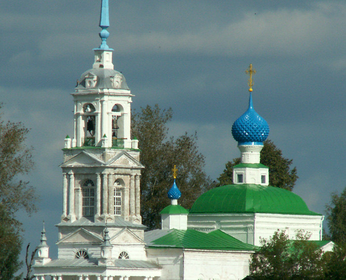 Церковь Усекновения главы Иоанна Предтечи, Кибергино (Тейковский район, Ивановская область). архитектурные детали