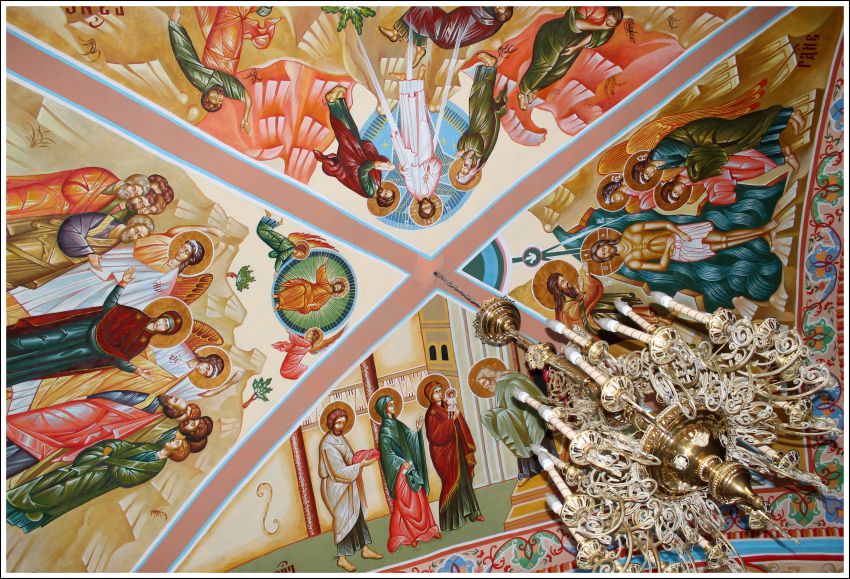 Церковь Усекновения главы Иоанна Предтечи, Кибергино (Тейковский район, Ивановская область). интерьер и убранство