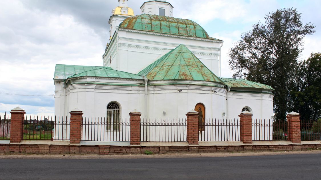 Церковь Усекновения главы Иоанна Предтечи, Кибергино (Тейковский район, Ивановская область). архитектурные детали