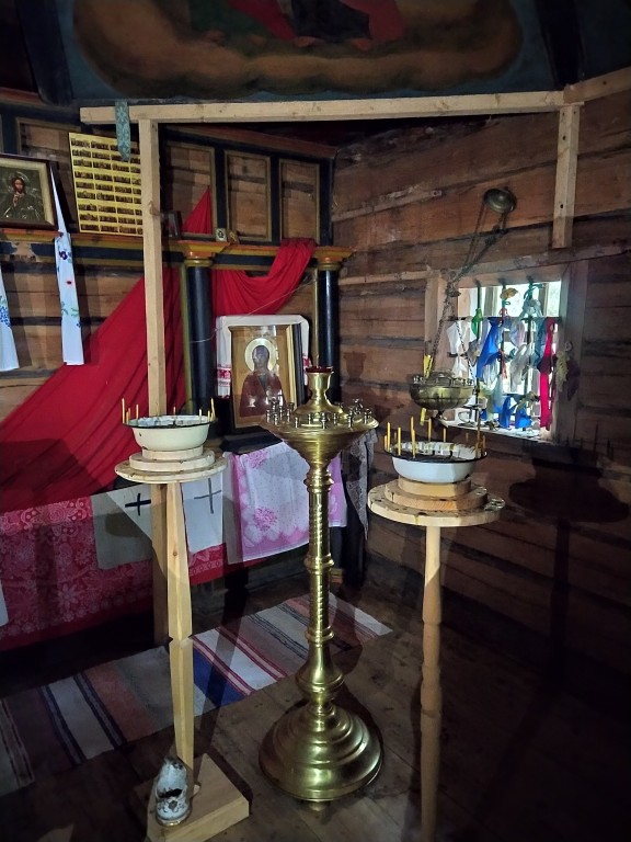Часовня Параскевы Пятницы, Тырышкино (Плесецкий район, Архангельская область). интерьер и убранство