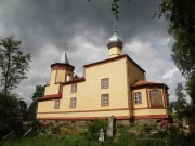 Церковь Николая Чудотворца (деревянная, старая), , Заянье, Плюсский район, Псковская область