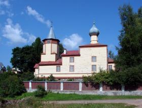 Заянье. Церковь Николая Чудотворца (деревянная, старая)