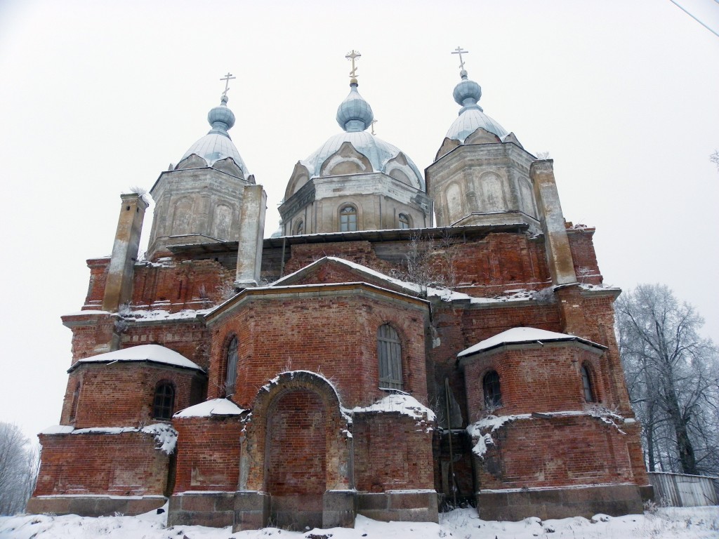 Старополье. Церковь Рождества Христова. фасады