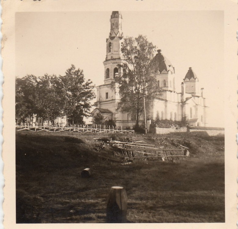 Церковь Рождества Христова, Старополье (Сланцевский район, Ленинградская область). архивная фотография, Фото 1941 г. с аукциона e-bay.de
