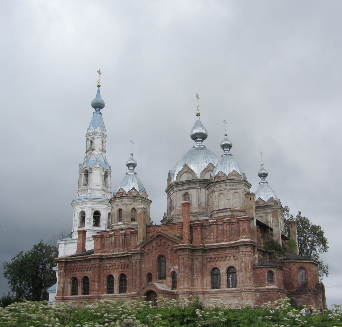 Старополье. Церковь Рождества Христова. фасады