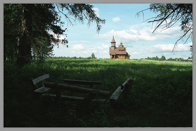 Церковь Василия Великого, Акулова Гора (Лодейнопольский район, Ленинградская область). художественные фотографии