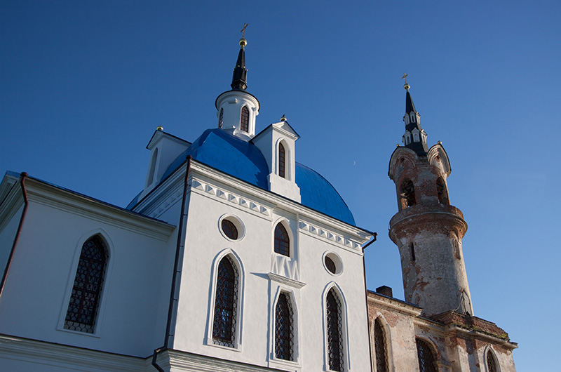Поджигородово. Церковь Михаила Архангела. архитектурные детали, вид с северо-запада на устройство кровли церкви